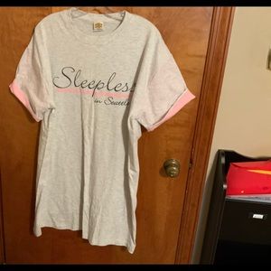 Sleepless in Seattle Night Shirt - BRAND NEW